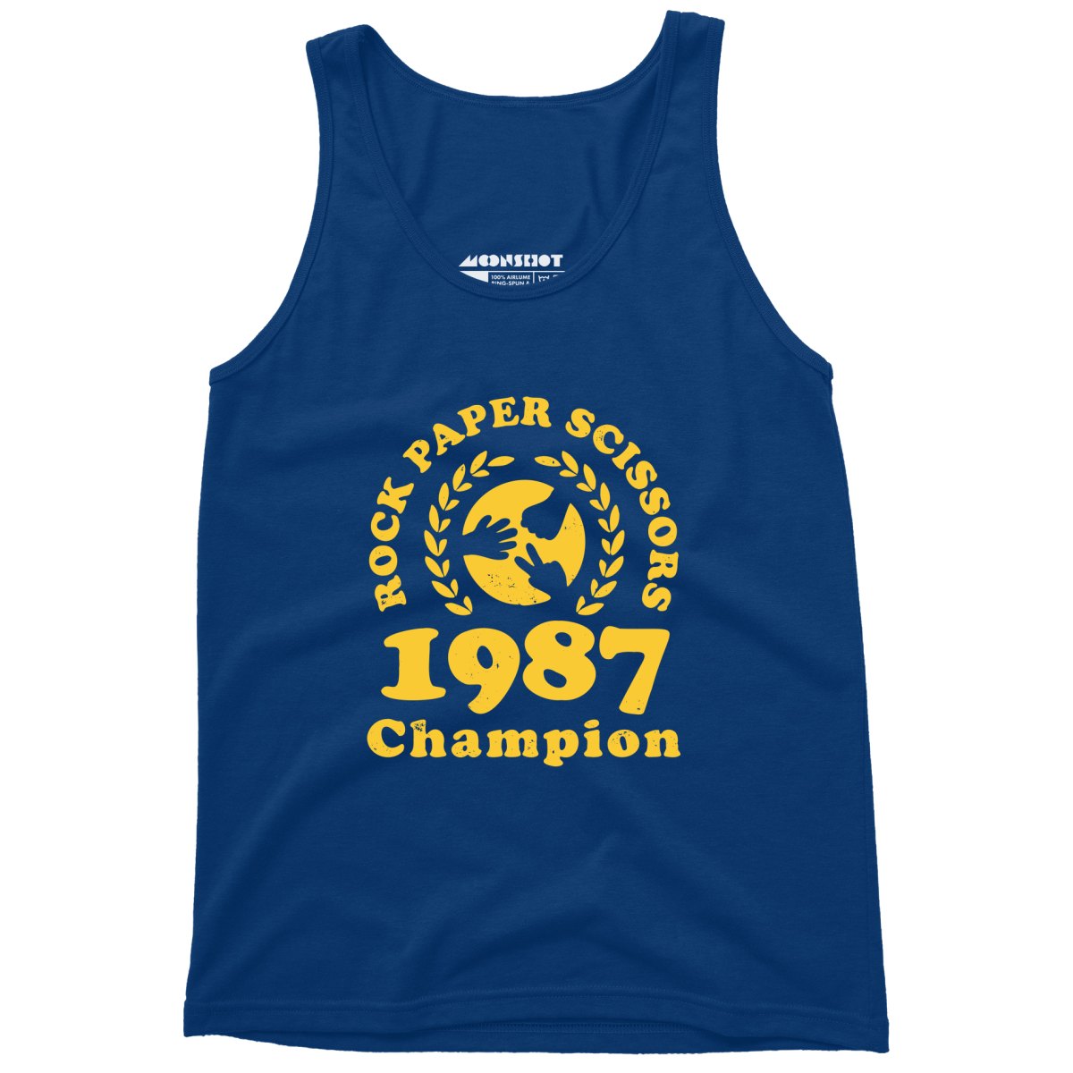 Rock Paper Scissors Champion - Unisex Tank Top