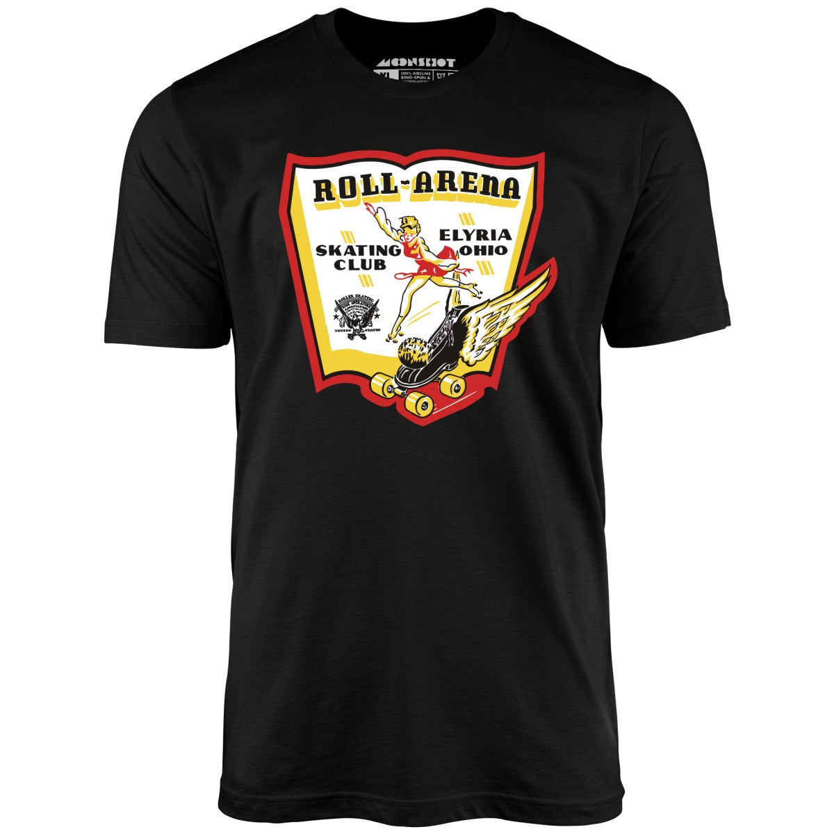 Roll-Arena - Elyria, OH - Vintage Roller Rink - Unisex T-Shirt