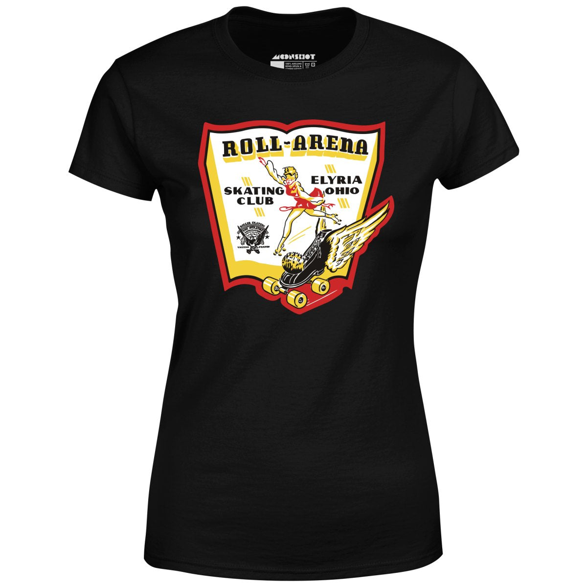 Roll-Arena - Elyria, OH - Vintage Roller Rink - Women's T-Shirt