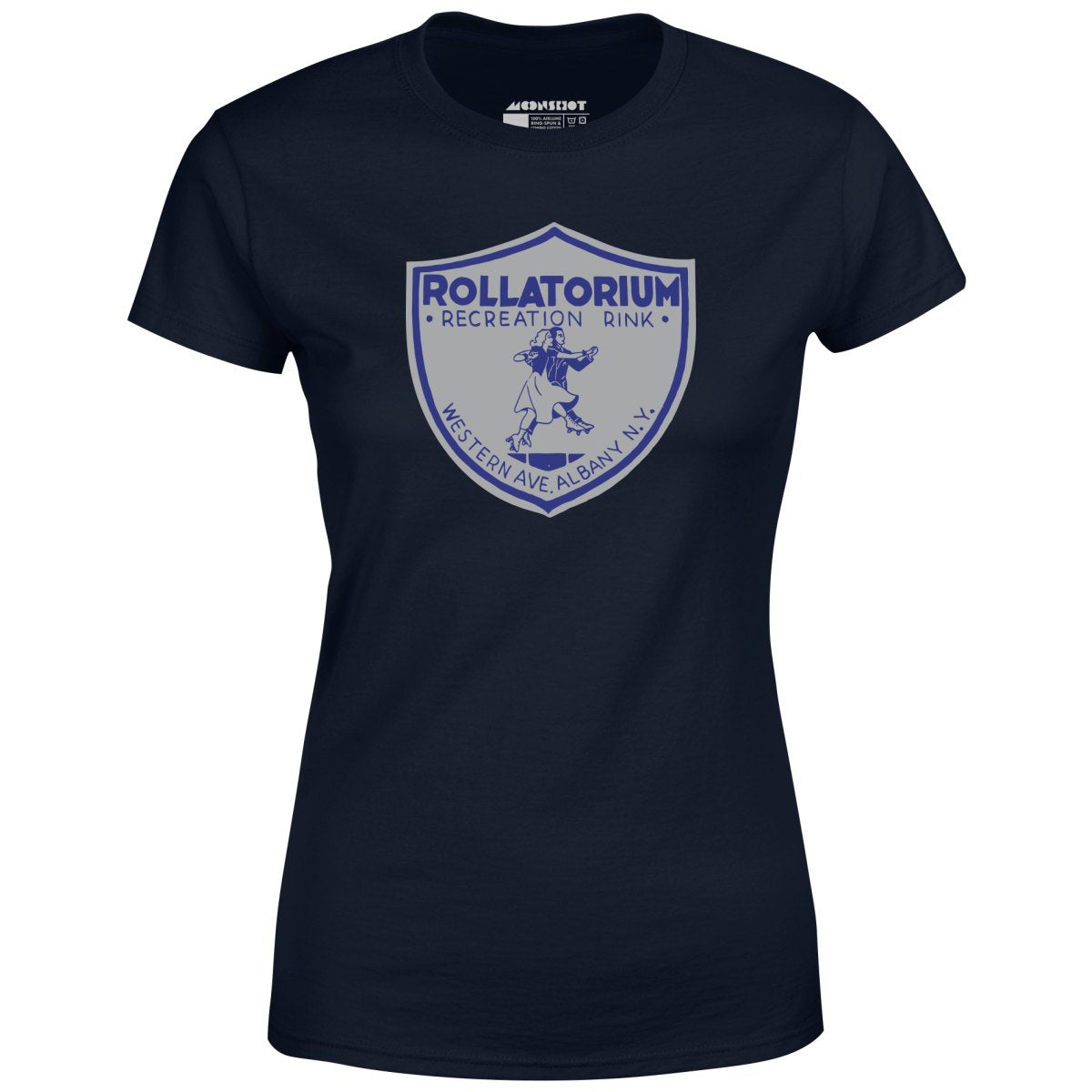 Rollatorium - Albany, NY - Vintage Roller Rink - Women's T-Shirt