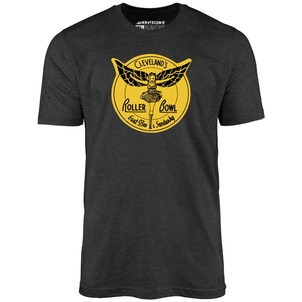 Roller Bowl - Cleveland, OH - Vintage Roller Rink - Unisex T-Shirt