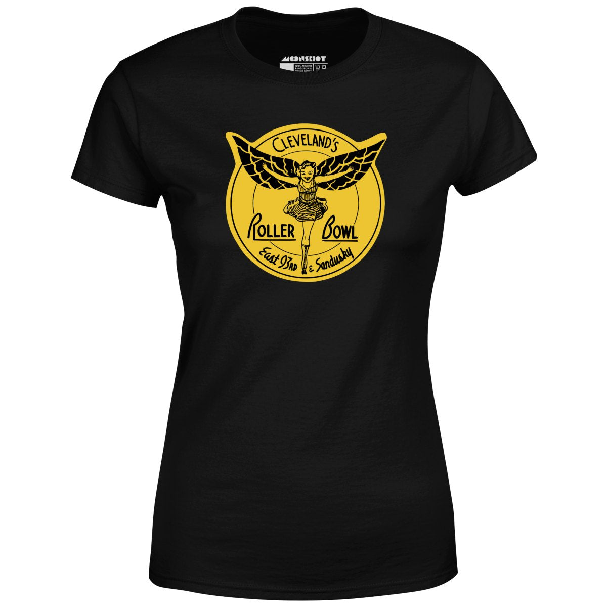 Roller Bowl - Cleveland, OH - Vintage Roller Rink - Women's T-Shirt