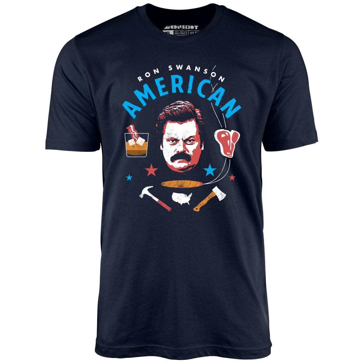 Ron Swanson American - Unisex T-Shirt