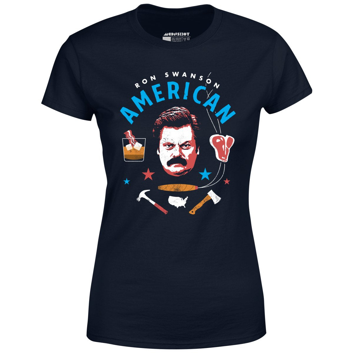 Ron Swanson American - Women's T-Shirt