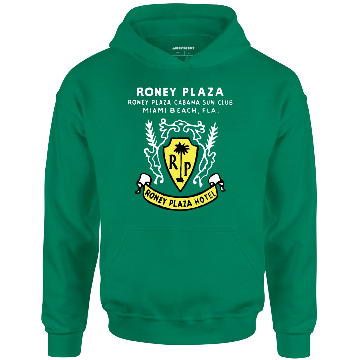 Roney Plaza - Miami Beach, FL - Vintage Hotel - Unisex Hoodie