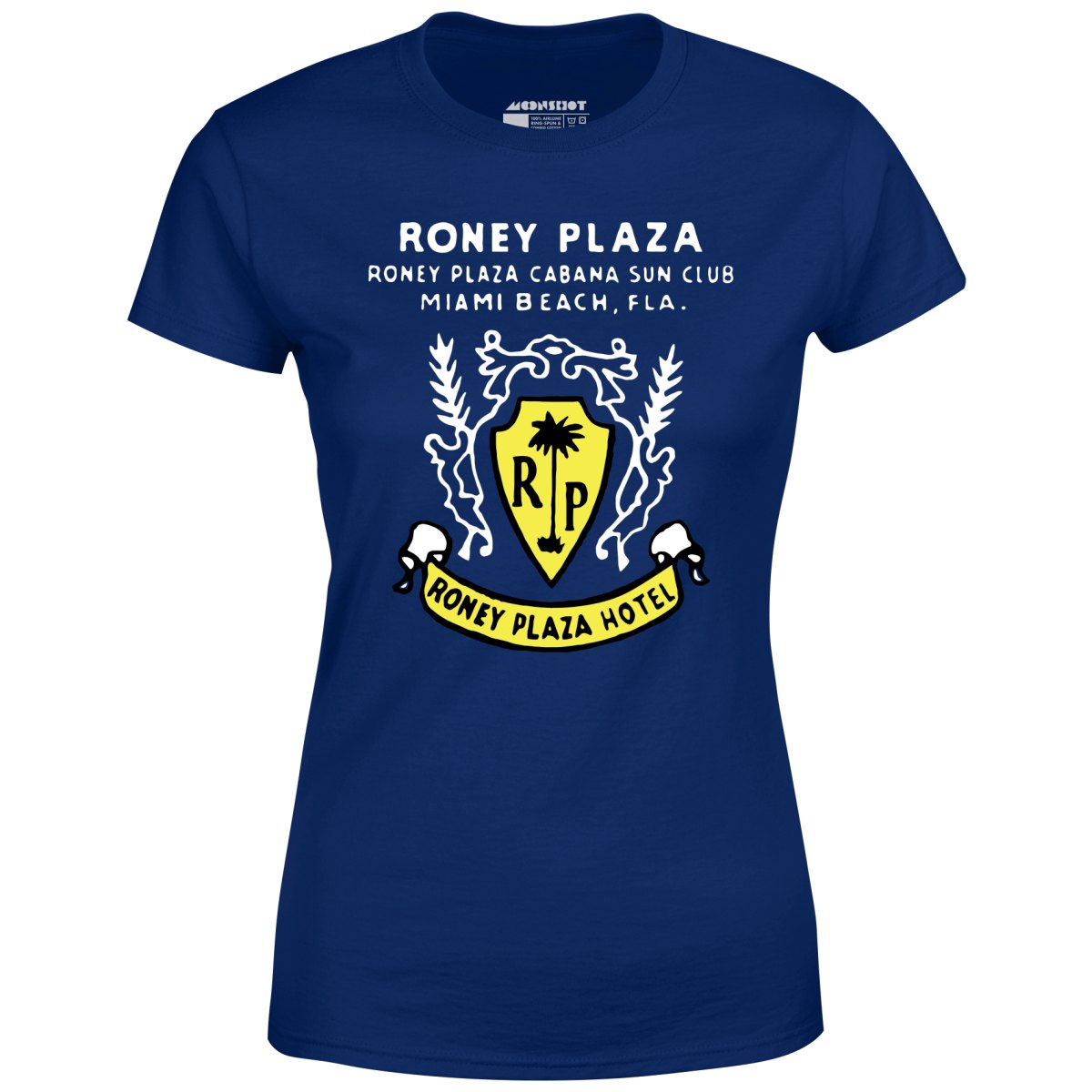 Roney Plaza - Miami Beach, FL - Vintage Hotel - Women's T-Shirt