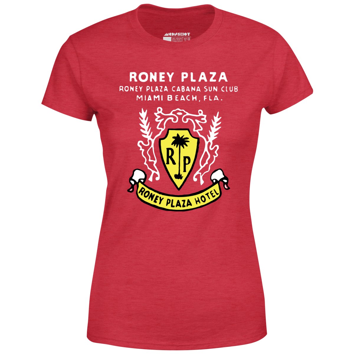 Roney Plaza - Miami Beach, FL - Vintage Hotel - Women's T-Shirt