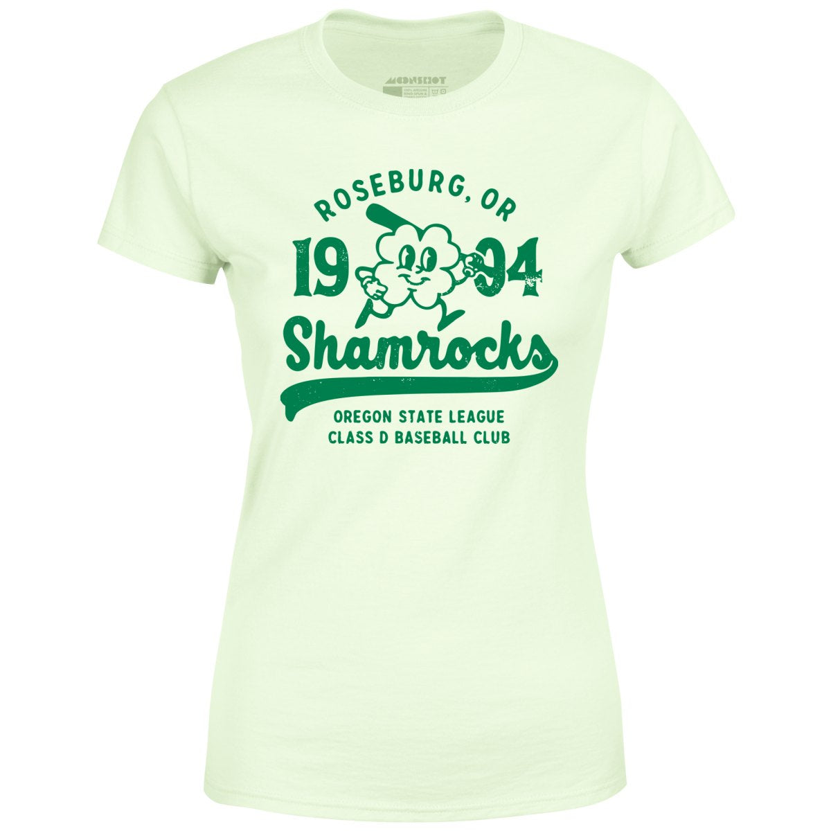 Roseburg Shamrocks - Oregon - Vintage Defunct Baseball Teams - Women's T-Shirt
