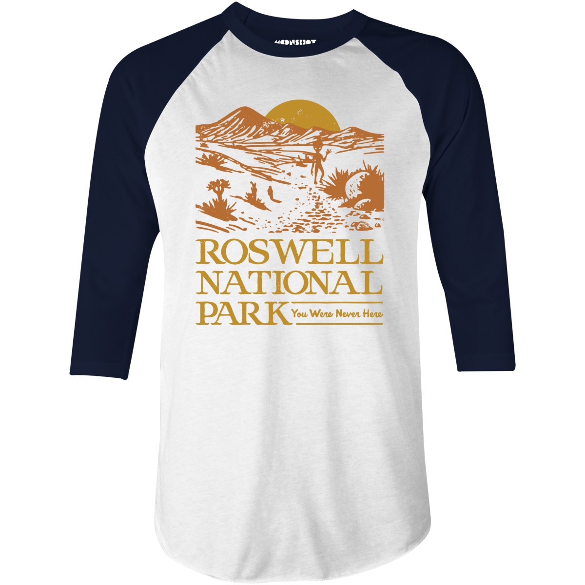 Roswell National Park - 3/4 Sleeve Raglan T-Shirt
