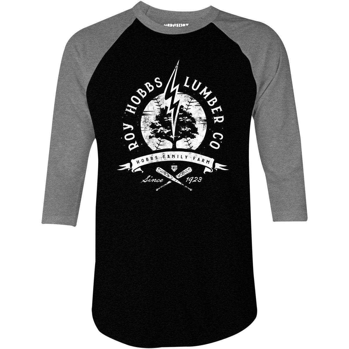 Roy Hobbs Lumber Company - 3/4 Sleeve Raglan T-Shirt