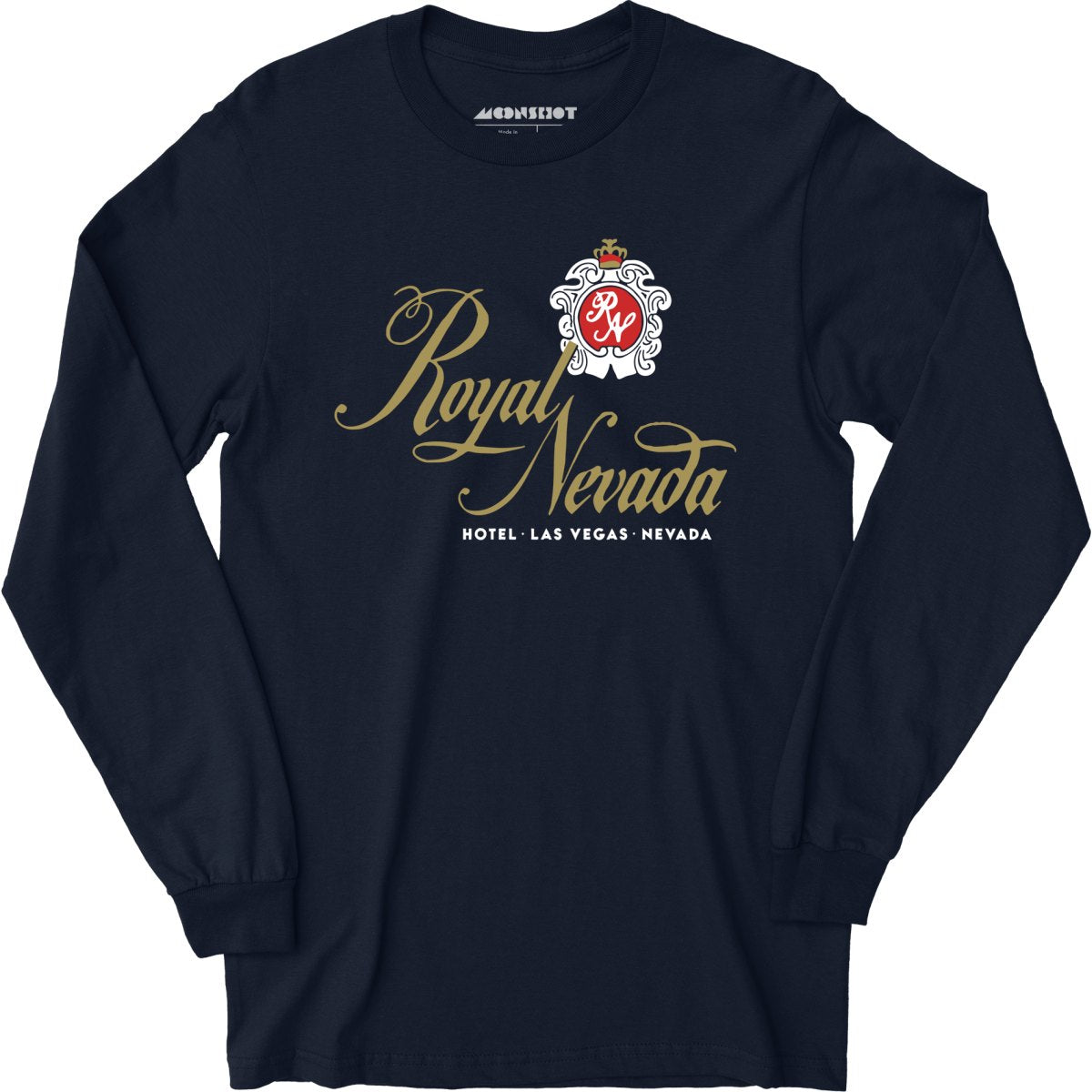 Royal Nevada Hotel & Casino - Vintage Las Vegas - Long Sleeve T-Shirt