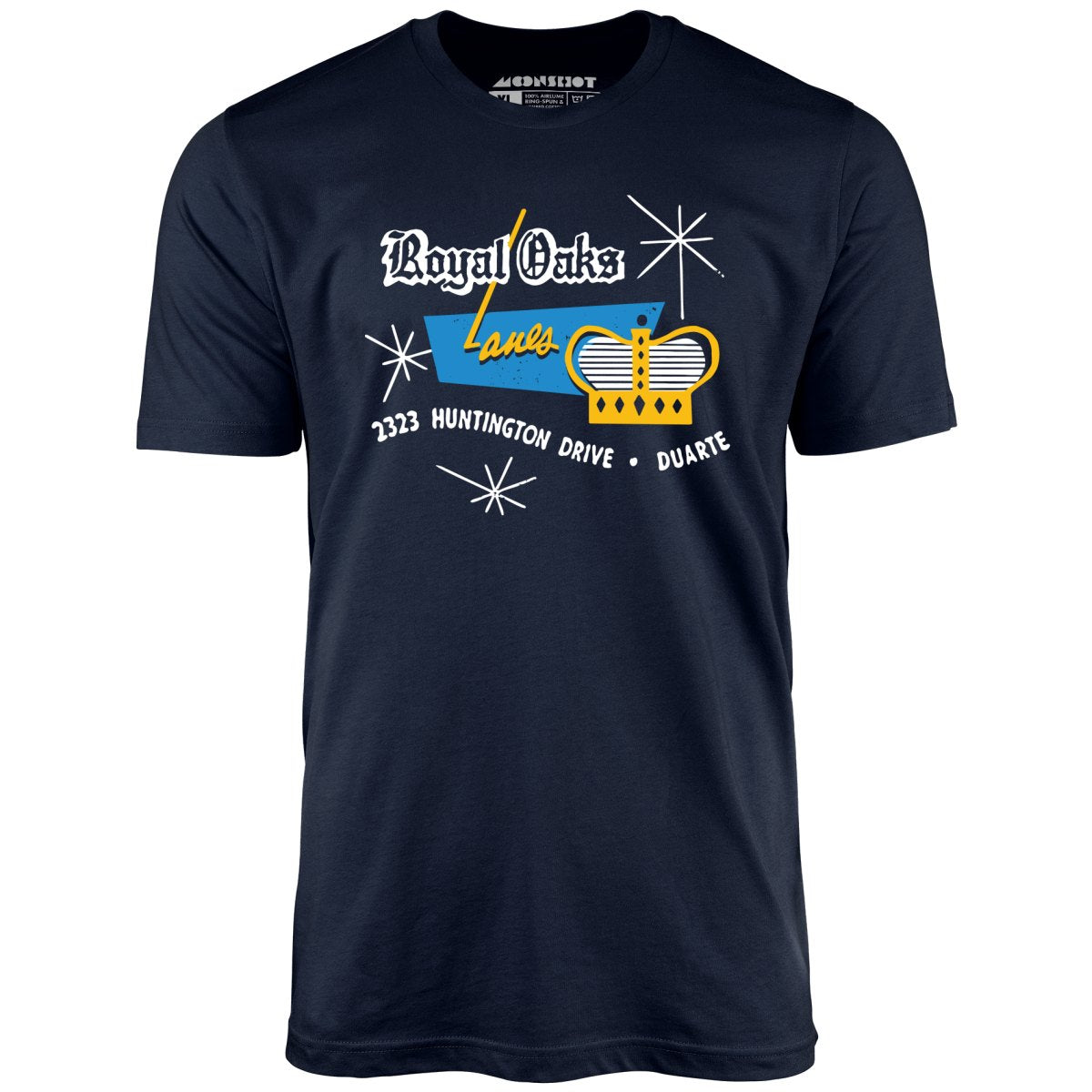 Royal Oaks Lanes - Duarte, CA - Vintage Bowling Alley - Unisex T-Shirt