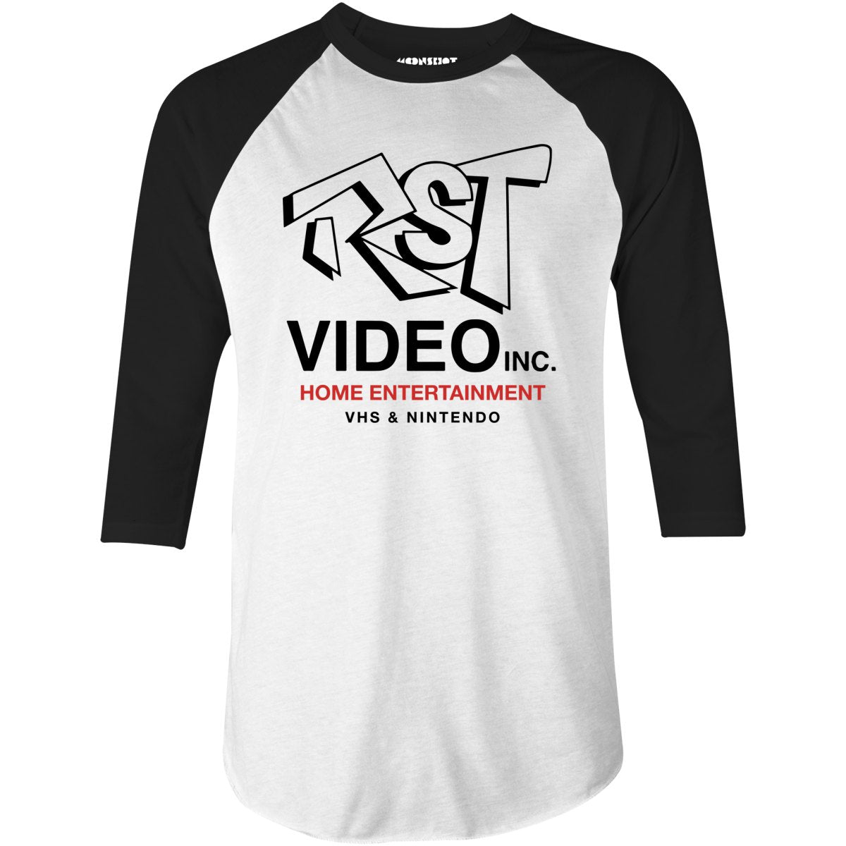 RST Video - Clerks - 3/4 Sleeve Raglan T-Shirt