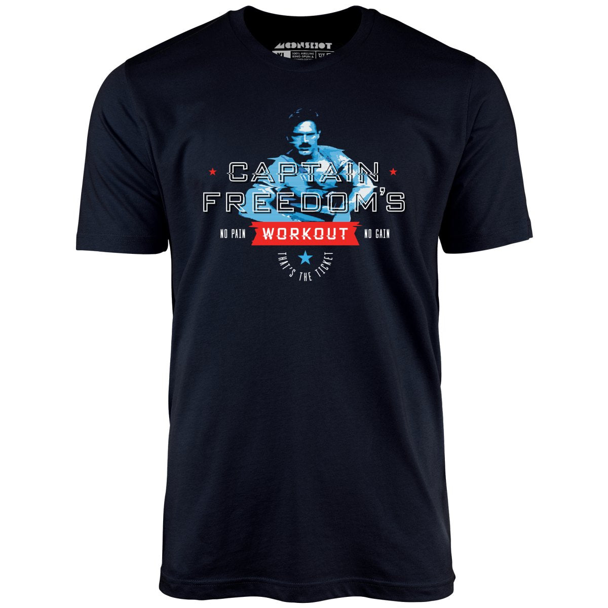 Running Man - Captain Freedom's Workout - Unisex T-Shirt