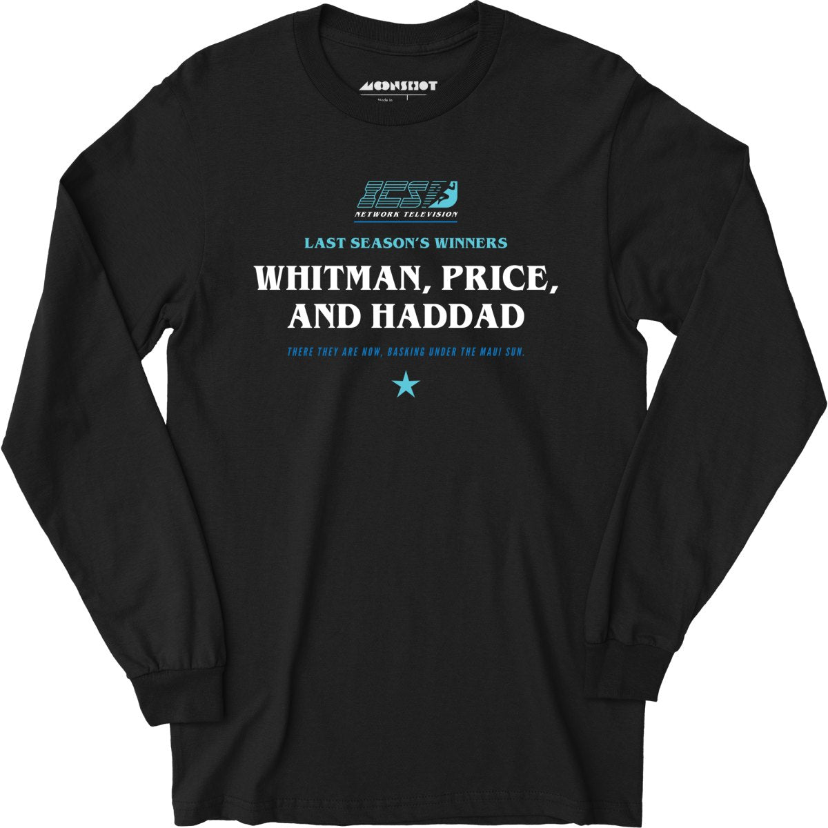 Running Man - Whitman, Price & Haddad - Long Sleeve T-Shirt