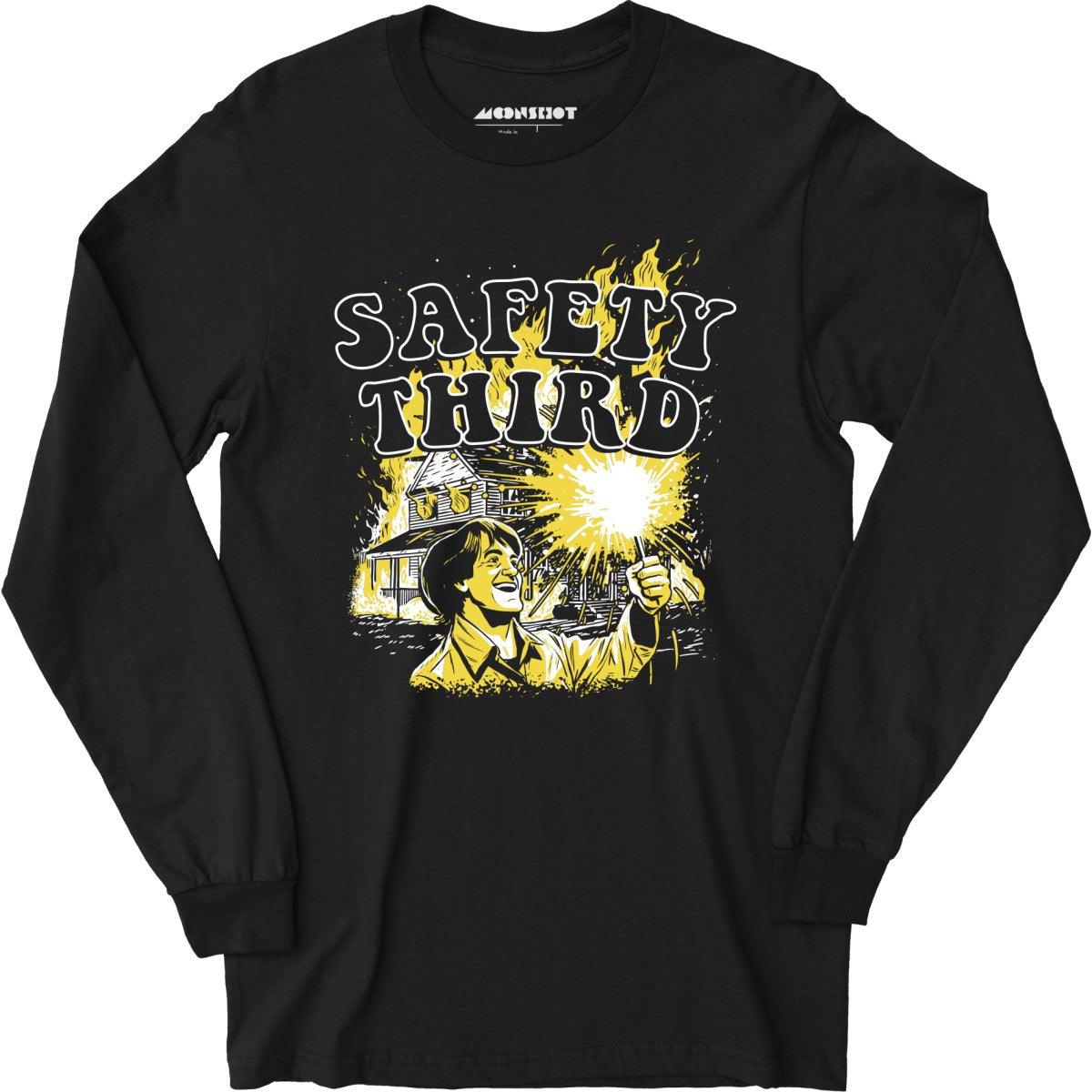 Safety Third Fire - Long Sleeve T-Shirt