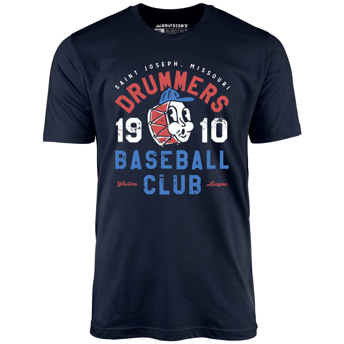Saint Joseph Drummers - Missouri - Vintage Defunct Baseball Teams - Unisex T-Shirt