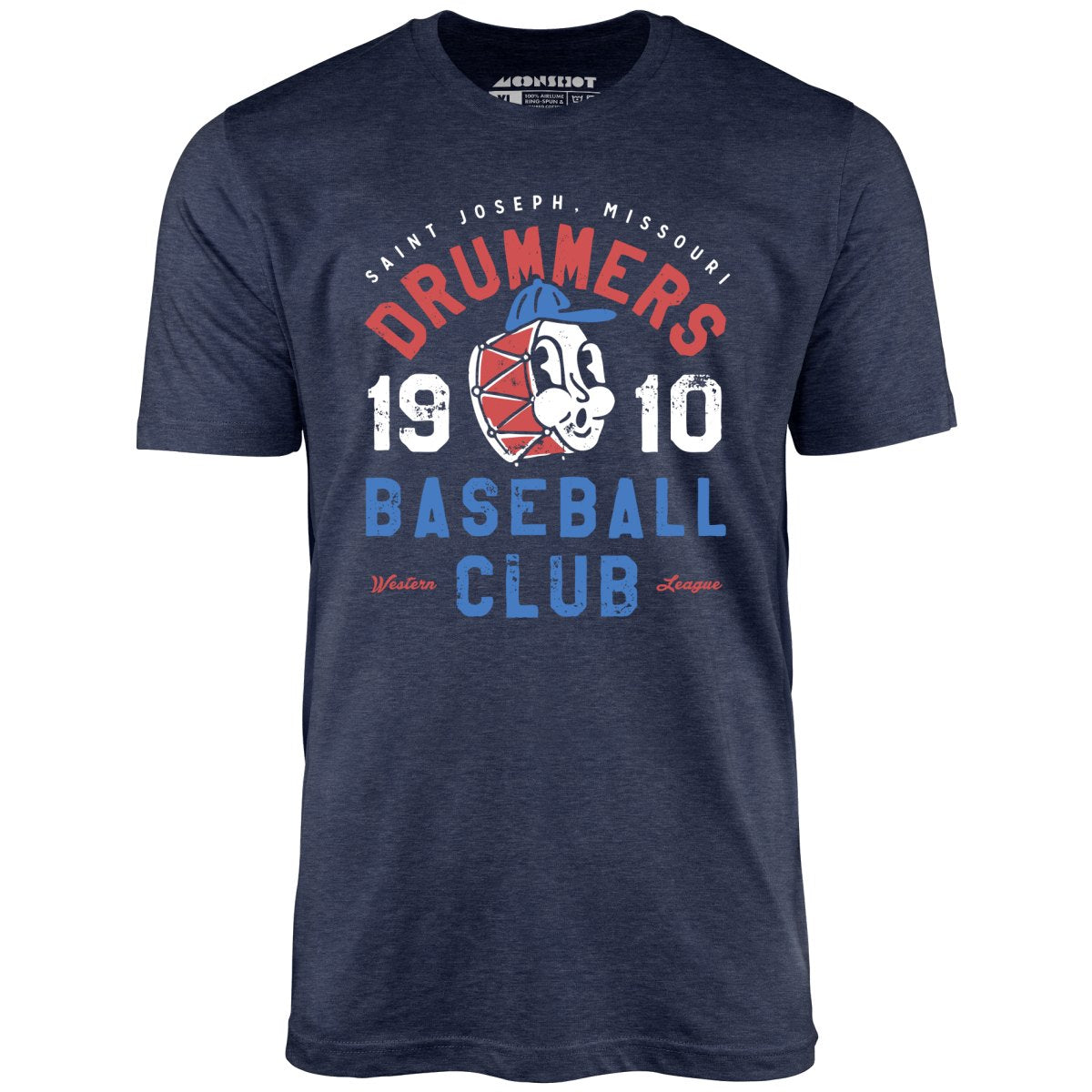 Saint Joseph Drummers - Missouri - Vintage Defunct Baseball Teams - Unisex T-Shirt