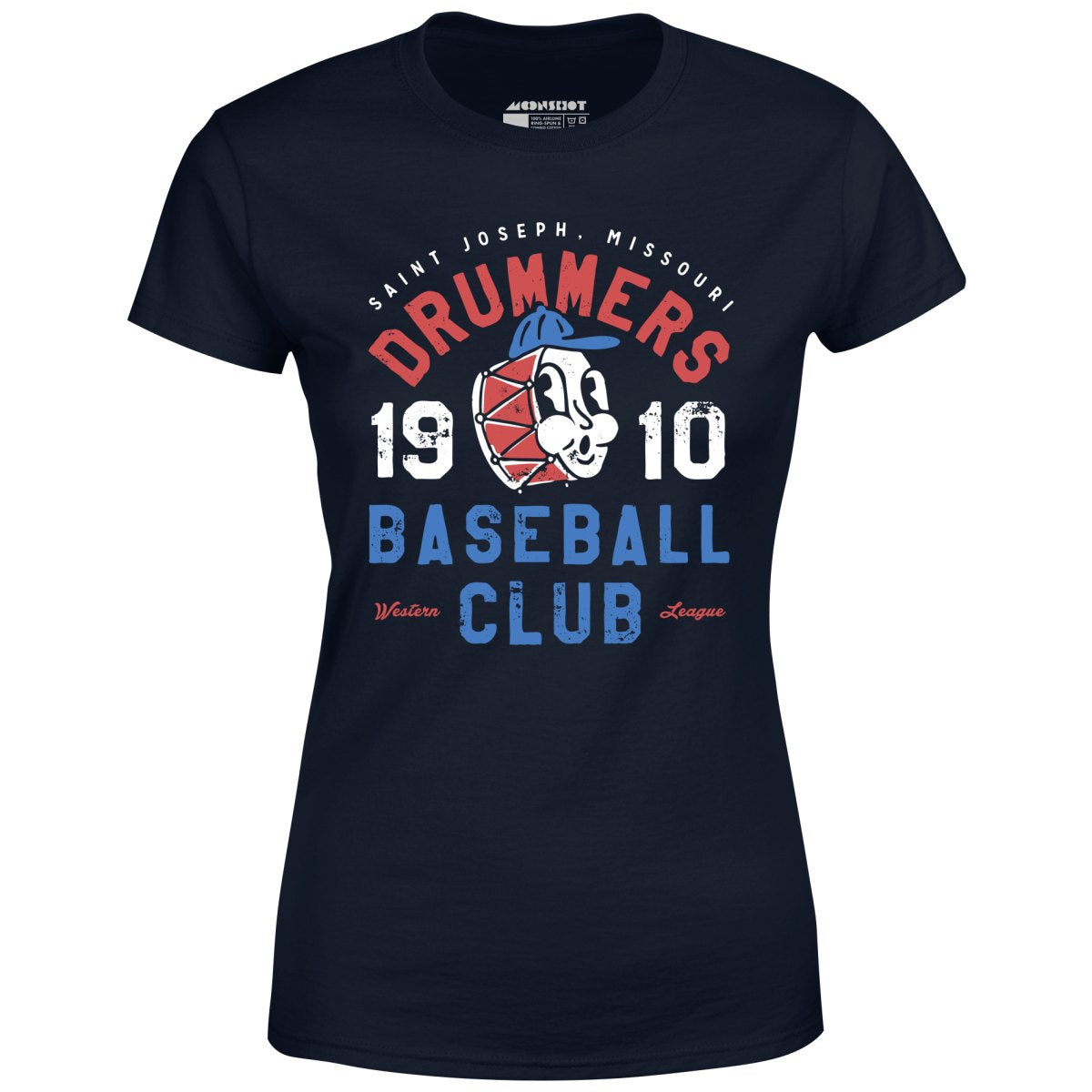 Saint Joseph Drummers - Missouri - Vintage Defunct Baseball Teams - Women's T-Shirt
