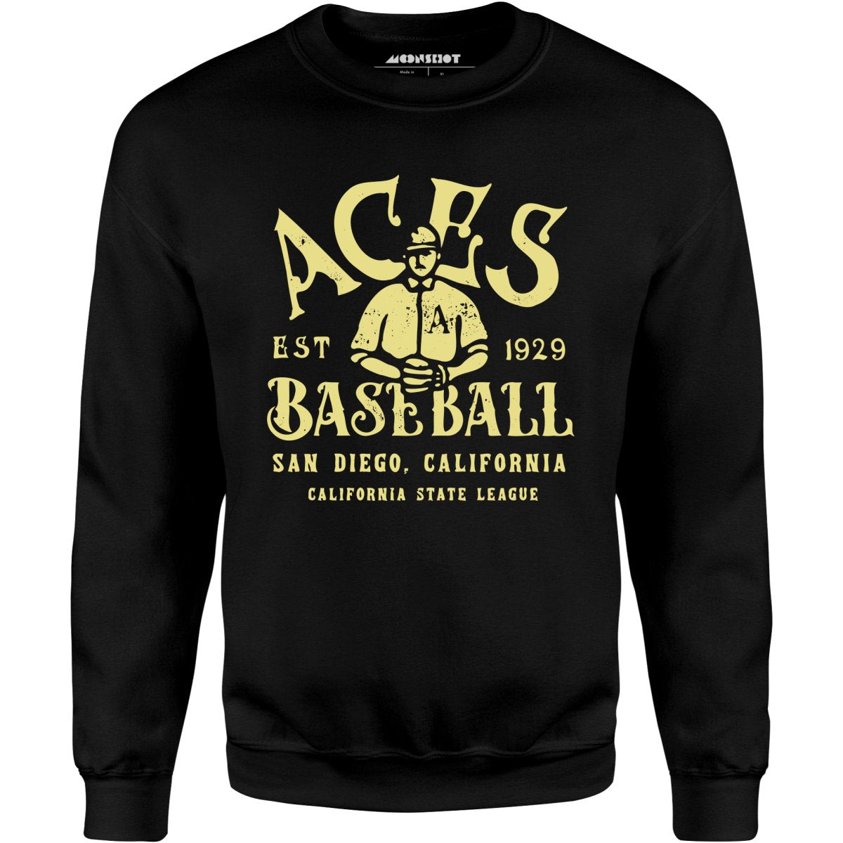 San Diego Aces - California - Vintage Defunct Baseball Teams - Unisex Sweatshirt