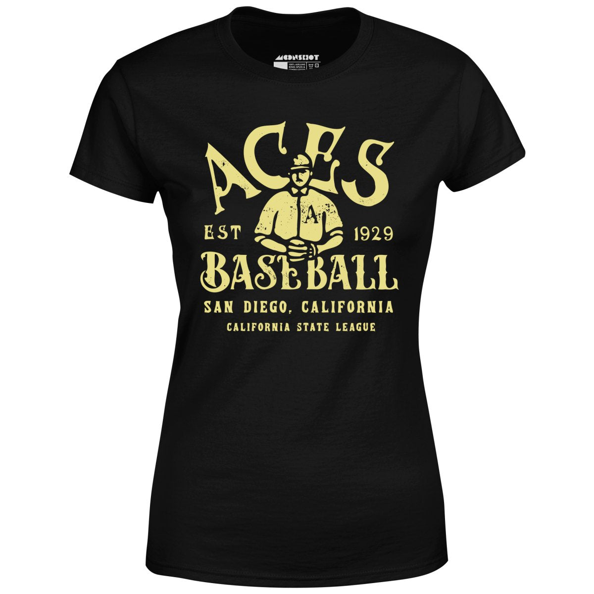 San Diego Aces - California - Vintage Defunct Baseball Teams - Women's T-Shirt