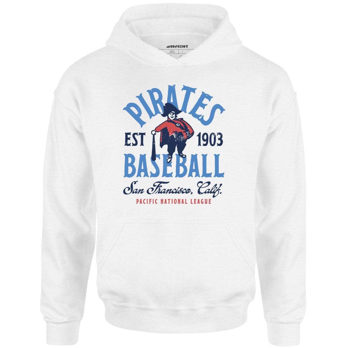 San Francisco Pirates - California - Vintage Defunct Baseball Teams - Unisex Hoodie