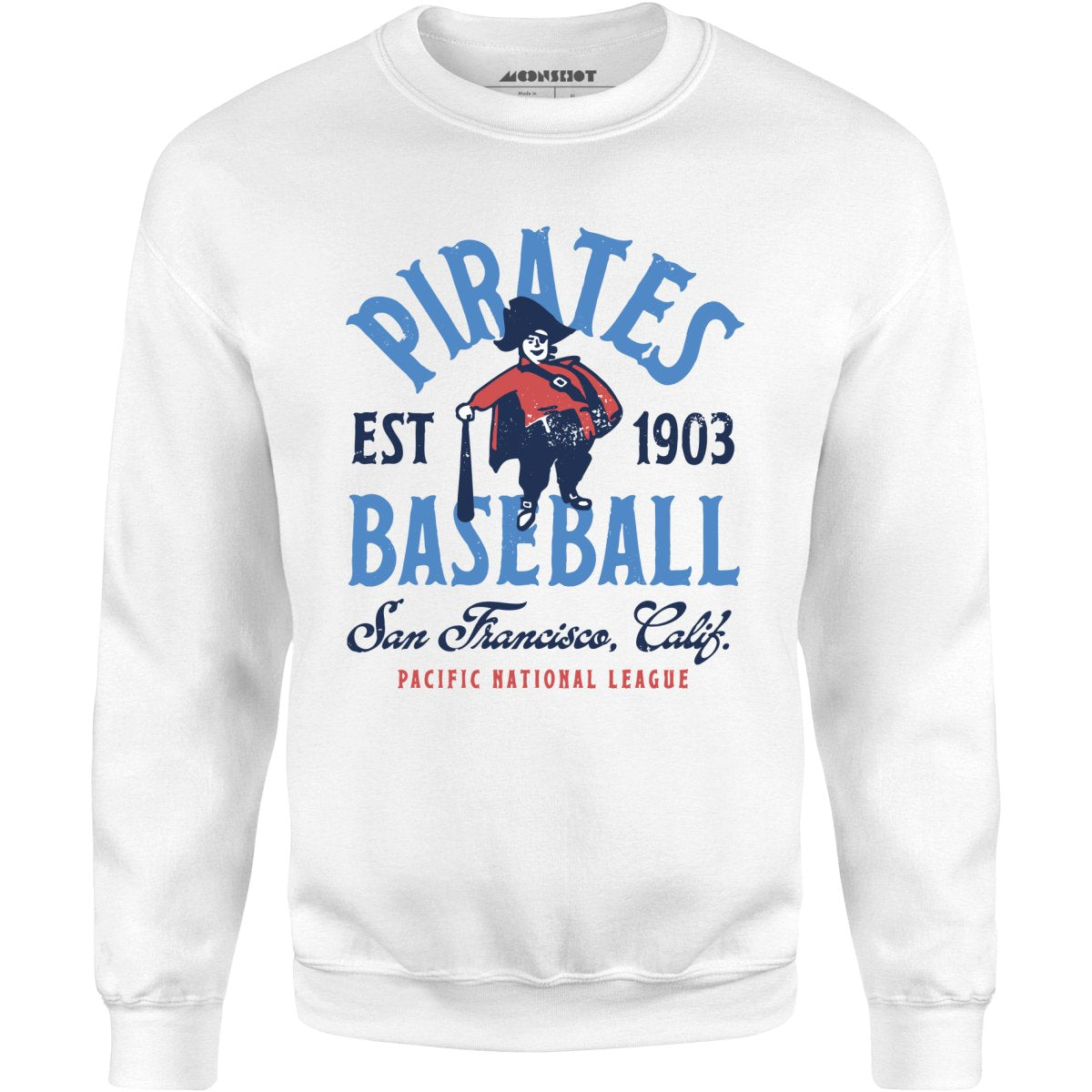 San Francisco Pirates - California - Vintage Defunct Baseball Teams - Unisex Sweatshirt