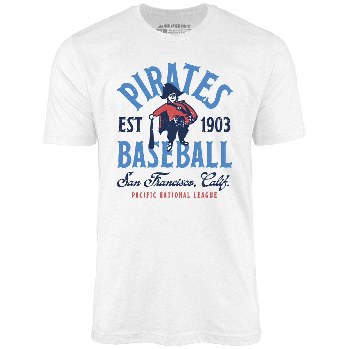 San Francisco Pirates - California - Vintage Defunct Baseball Teams - Unisex T-Shirt