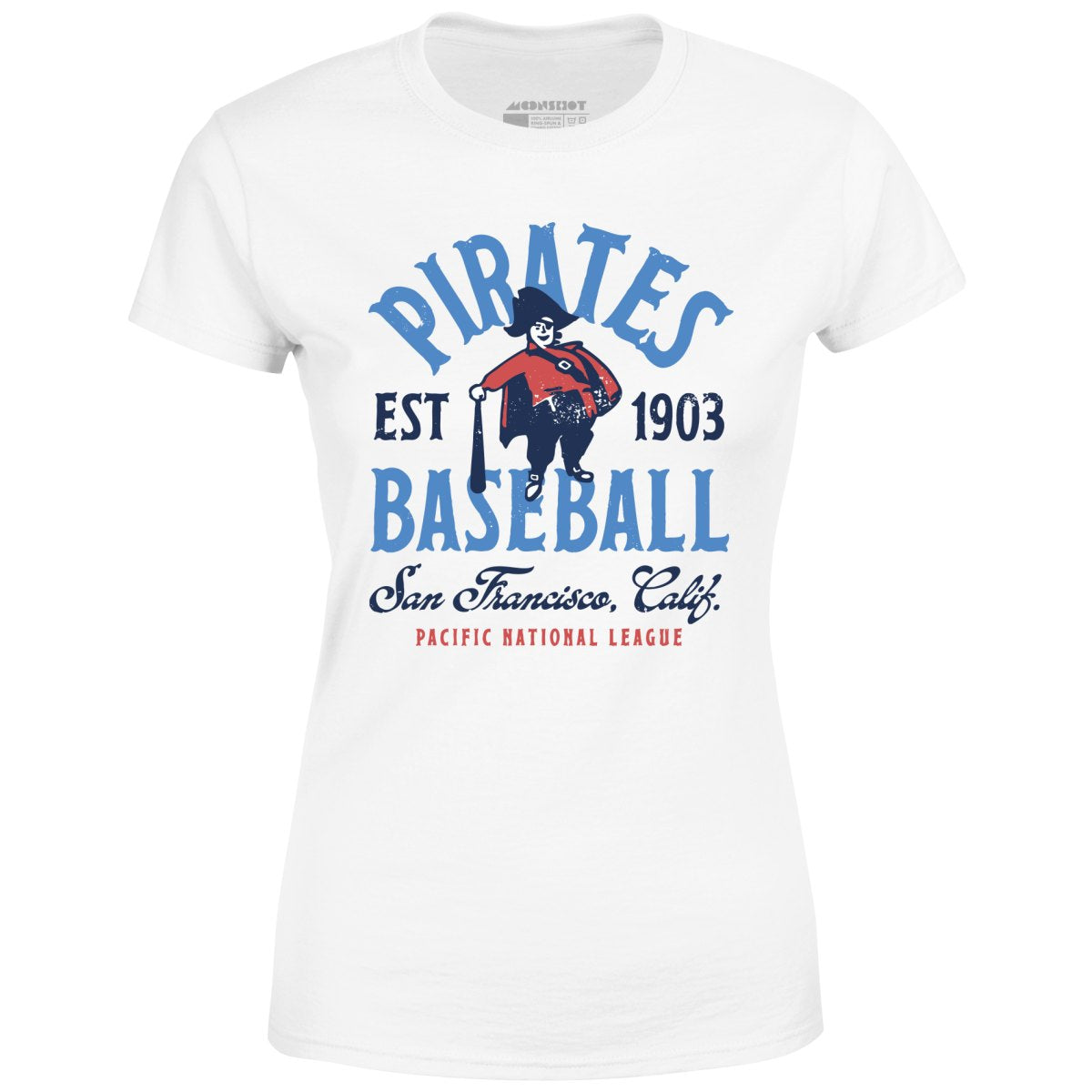 San Francisco Pirates - California - Vintage Defunct Baseball Teams - Women's T-Shirt