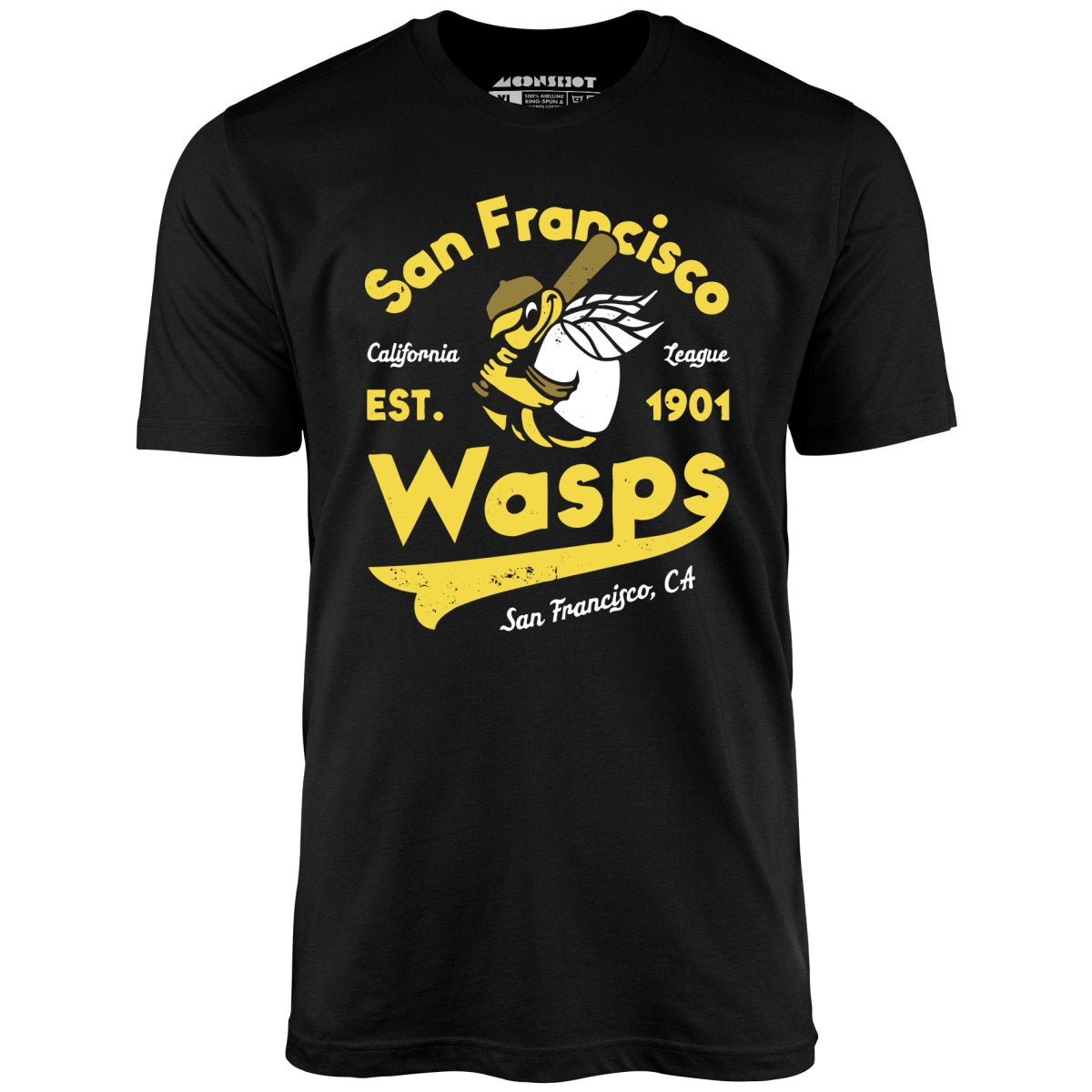 San Francisco Wasps - California - Vintage Defunct Baseball Teams - Unisex T-Shirt
