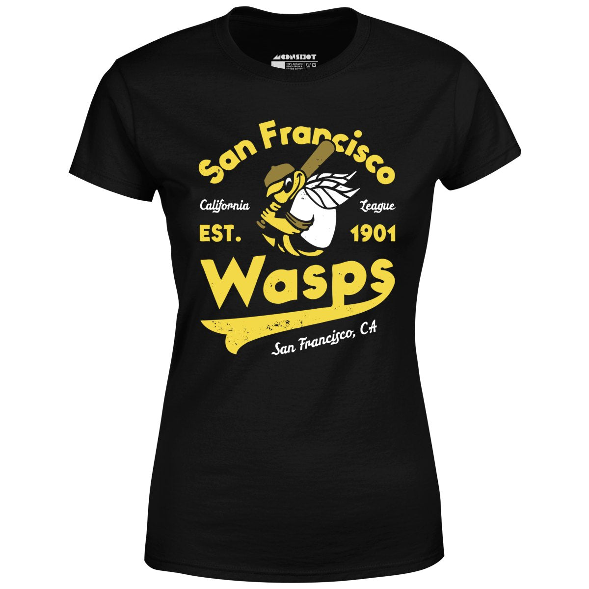 San Francisco Wasps - California - Vintage Defunct Baseball Teams - Women's T-Shirt