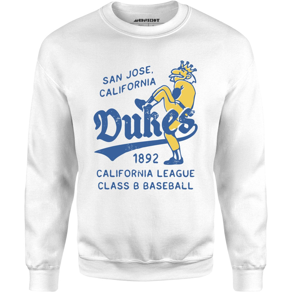 San Jose Dukes - California - Vintage Defunct Baseball Teams - Unisex Sweatshirt