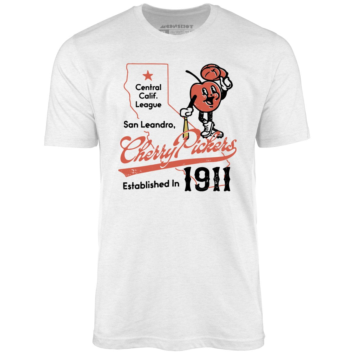 San Leandro Cherry Pickers - California - Vintage Defunct Baseball Teams - Unisex T-Shirt