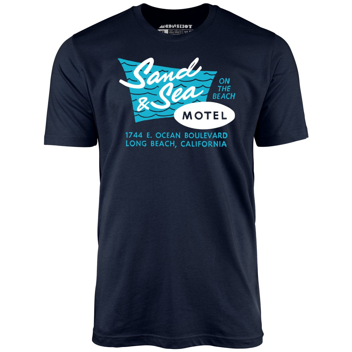 Sand & Sea Motel - Long Beach, CA - Vintage Motel - Unisex T-Shirt
