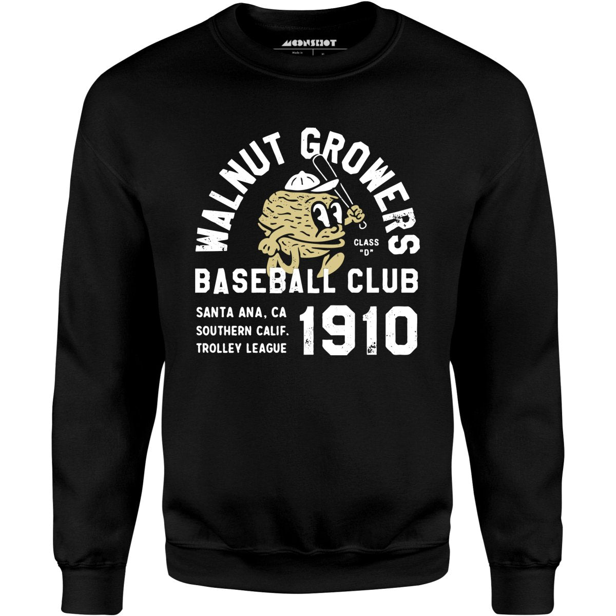 Santa Ana Walnut Growers - California - Vintage Defunct Baseball Teams - Unisex Sweatshirt