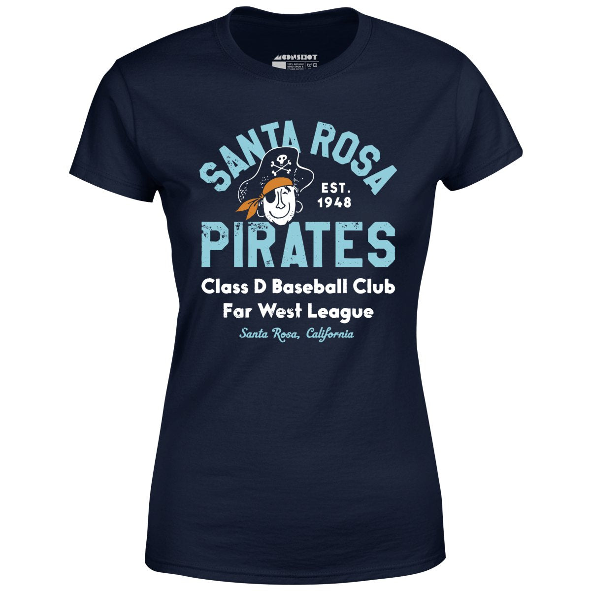 Santa Rosa Pirates - California - Vintage Defunct Baseball Teams - Women's T-Shirt