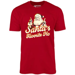 Santa\'s Favorite Ho v2 - Unisex T-Shirt – m00nshot