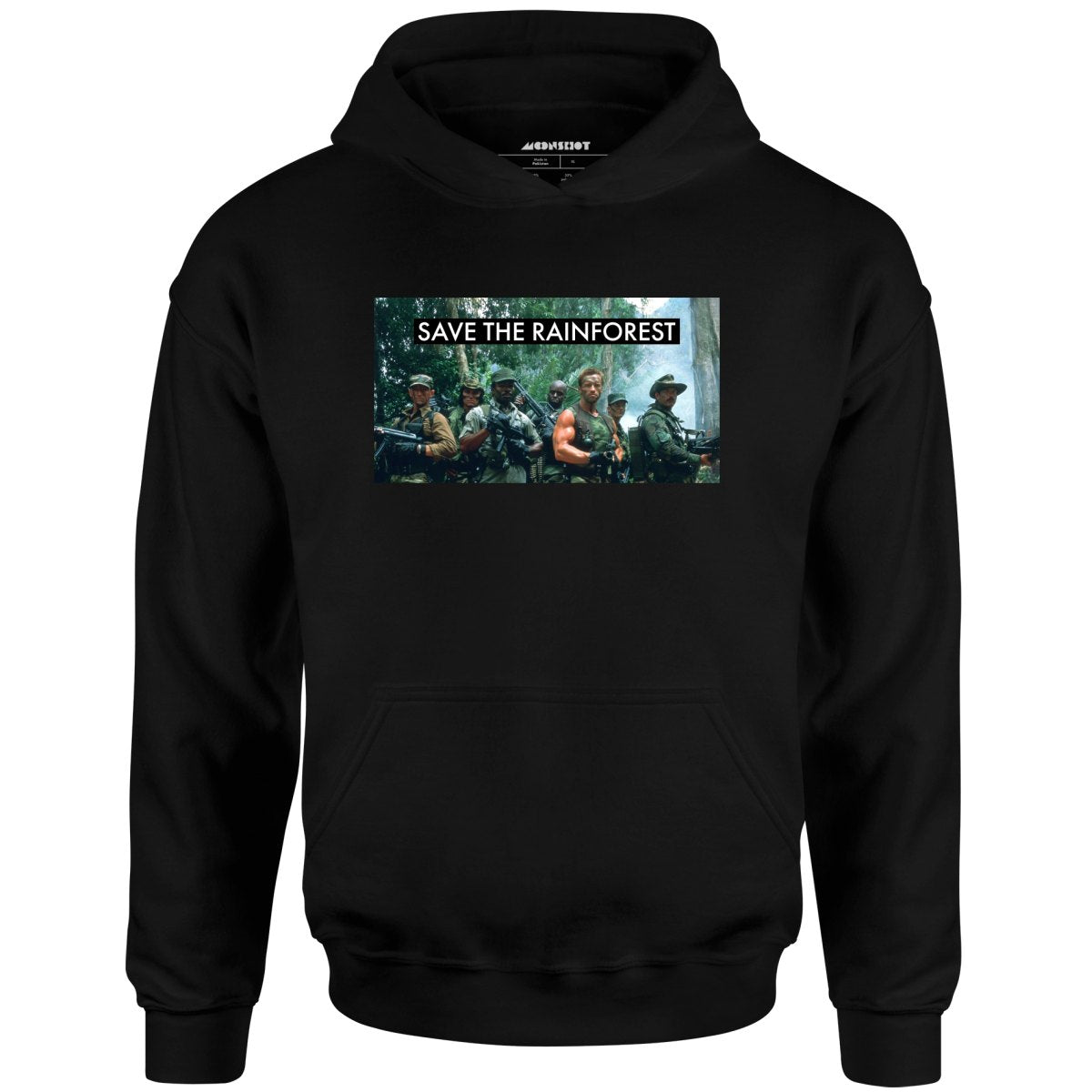 Save the Rainforest - Predator Parody - Unisex Hoodie