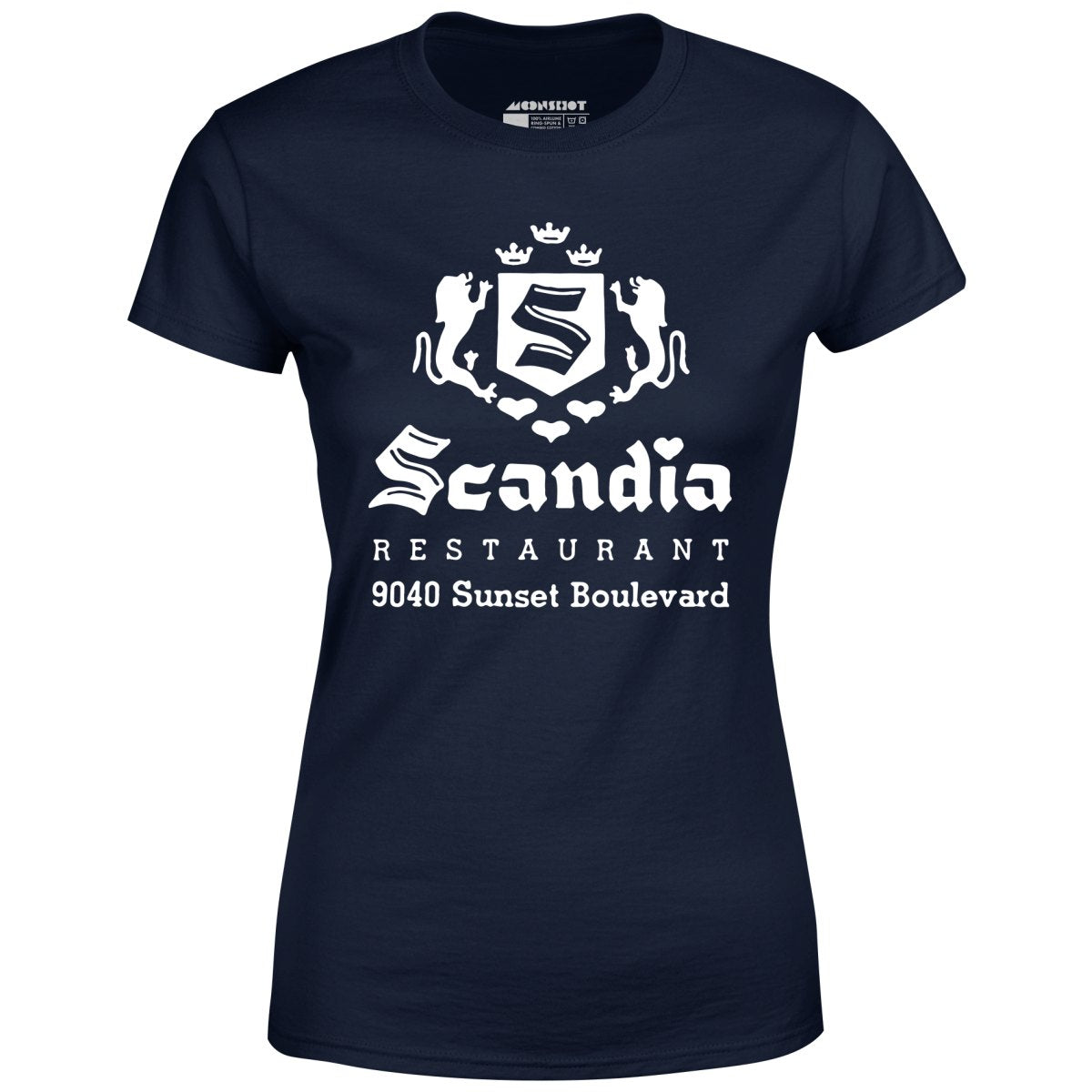 Scandia - West Hollywood, CA - Vintage Restaurant - Women's T-Shirt