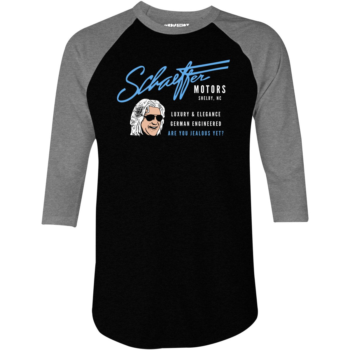 Schaeffer Motors - 3/4 Sleeve Raglan T-Shirt