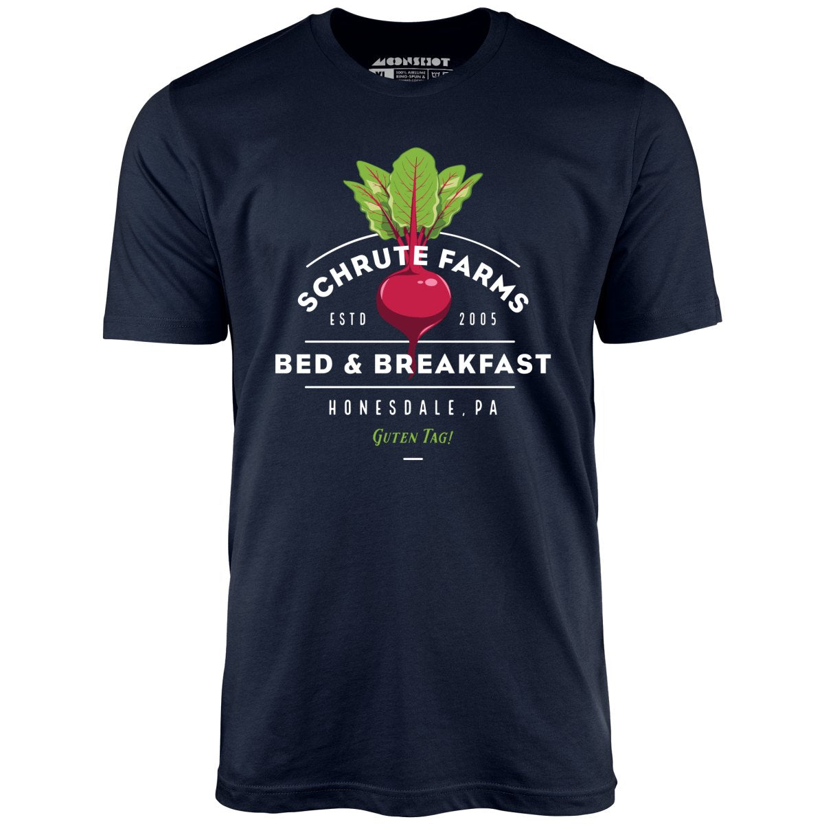 Schrute Farms Bed Breakfast Unisex T-Shirt – m00nshot