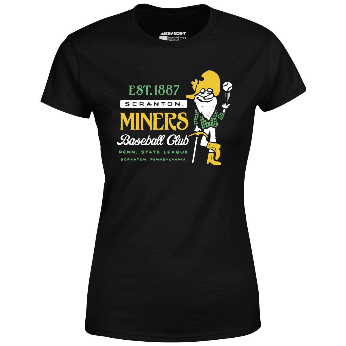 Scranton Miners - Pennsylvania - Vintage Defunct Baseball Teams - Women's T-Shirt