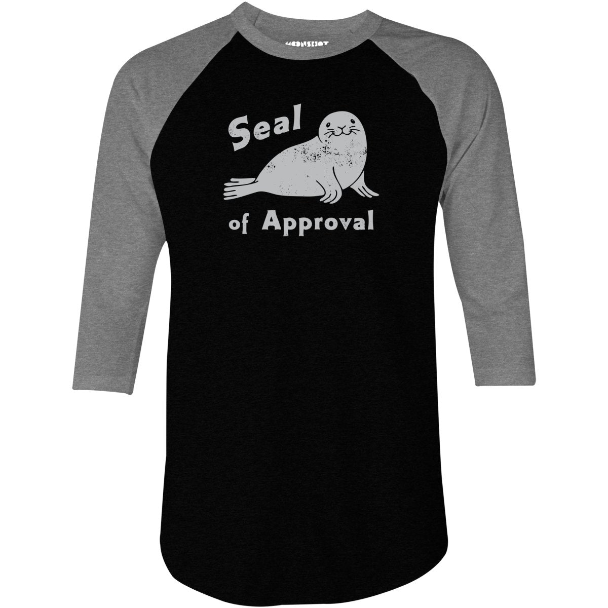 Seal of Approval - 3/4 Sleeve Raglan T-Shirt