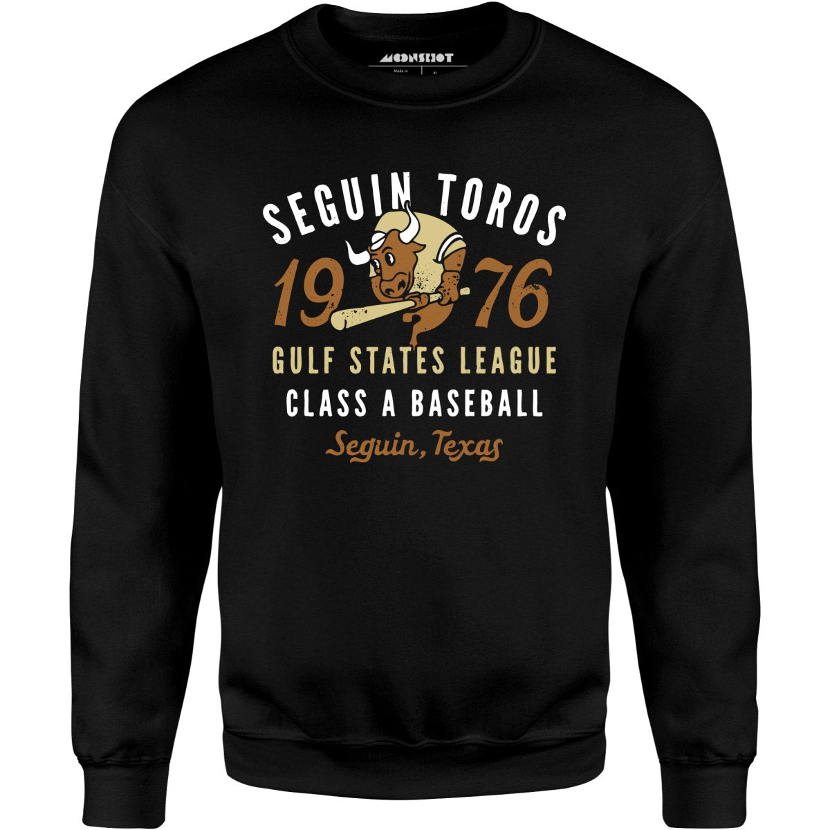 Seguin Toros - Texas - Vintage Defunct Baseball Teams - Unisex Sweatshirt