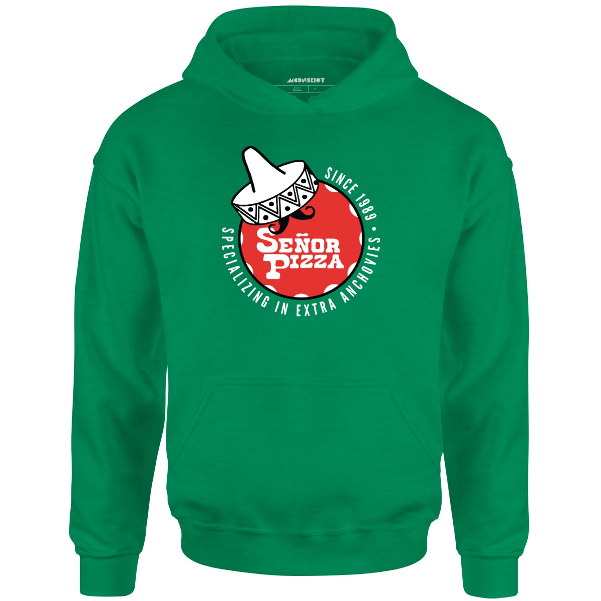 Señor Pizza - Extra Anchovies - Unisex Hoodie