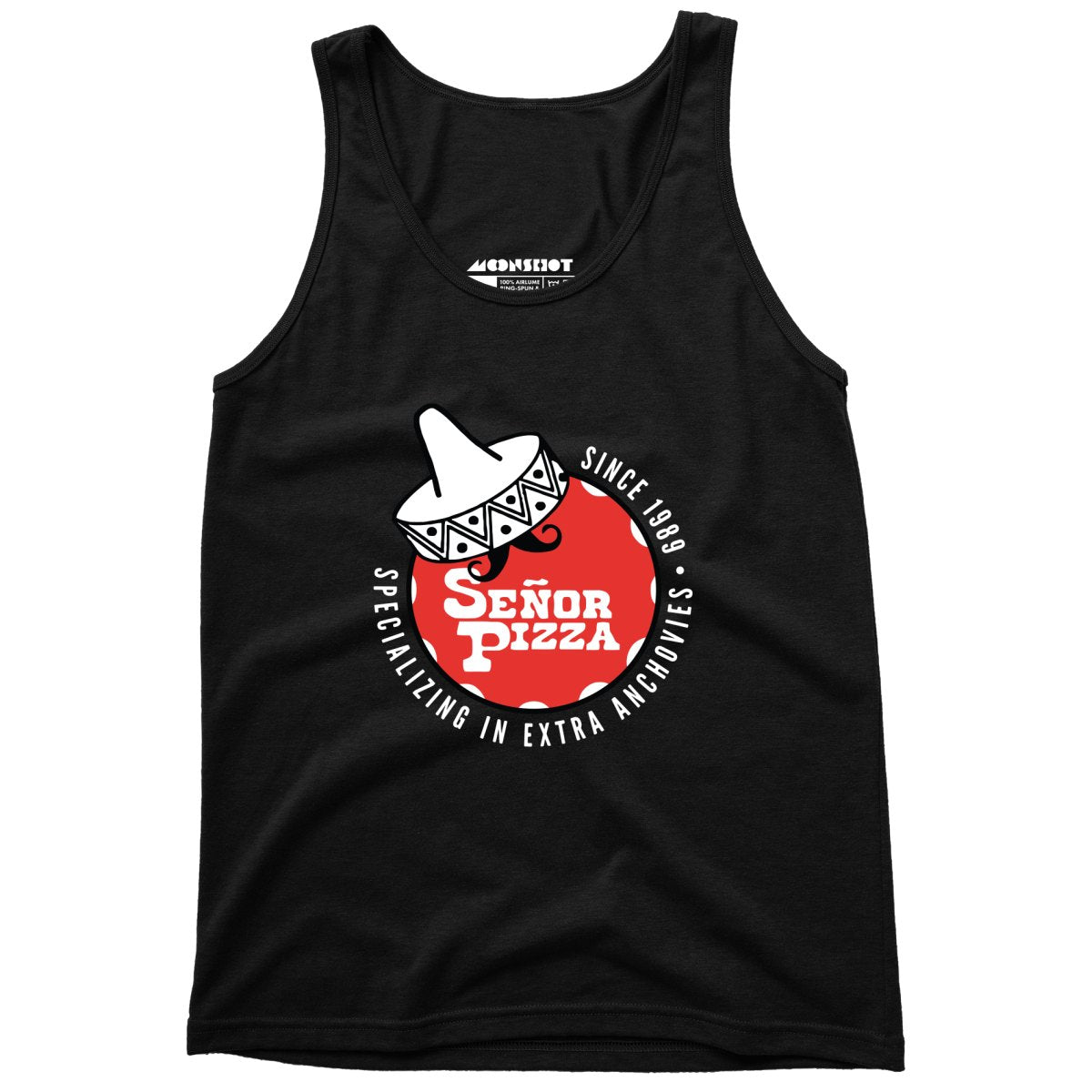 Señor Pizza - Extra Anchovies - Unisex Tank Top