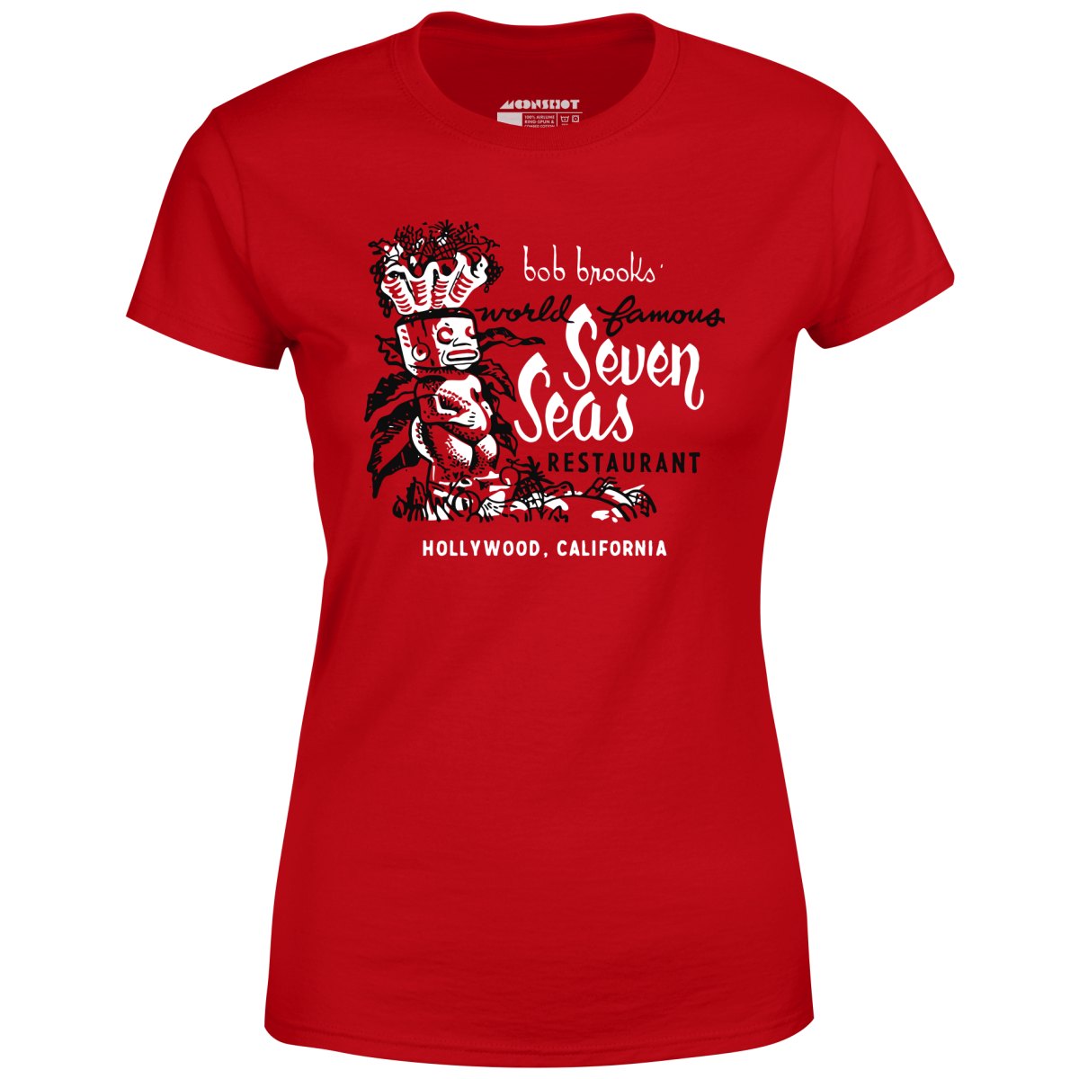 Seven Seas - Hollywood, CA - Vintage Tiki Bar - Women's T-Shirt