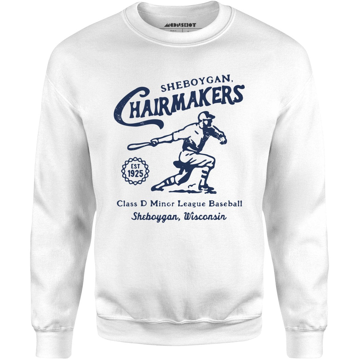 Sheboygan Chairmakers - Wisconsin - Vintage Defunct Baseball Teams - Unisex Sweatshirt