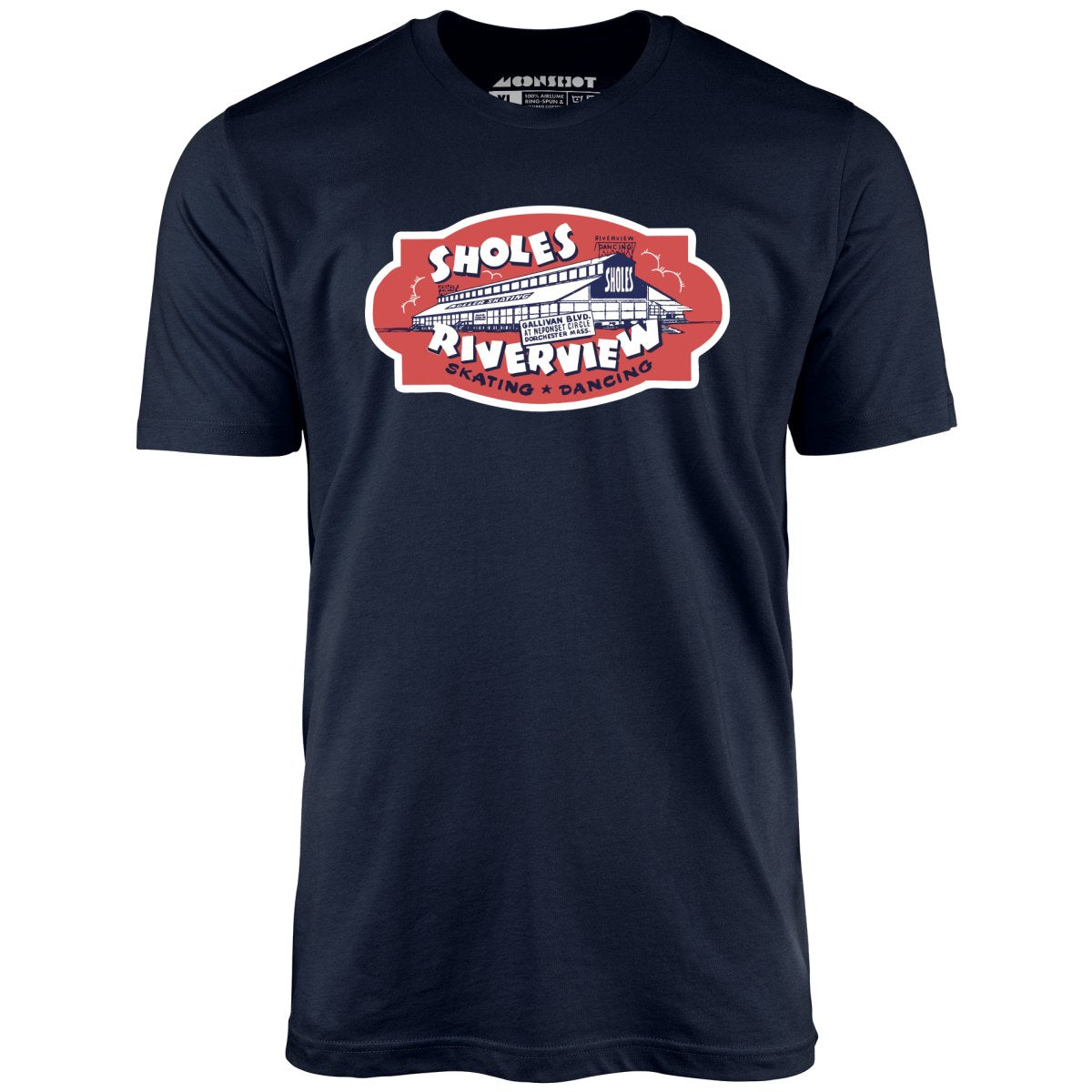 Sholes Riverview - Dorchester, MA - Vintage Roller Rink - Unisex T-Shirt