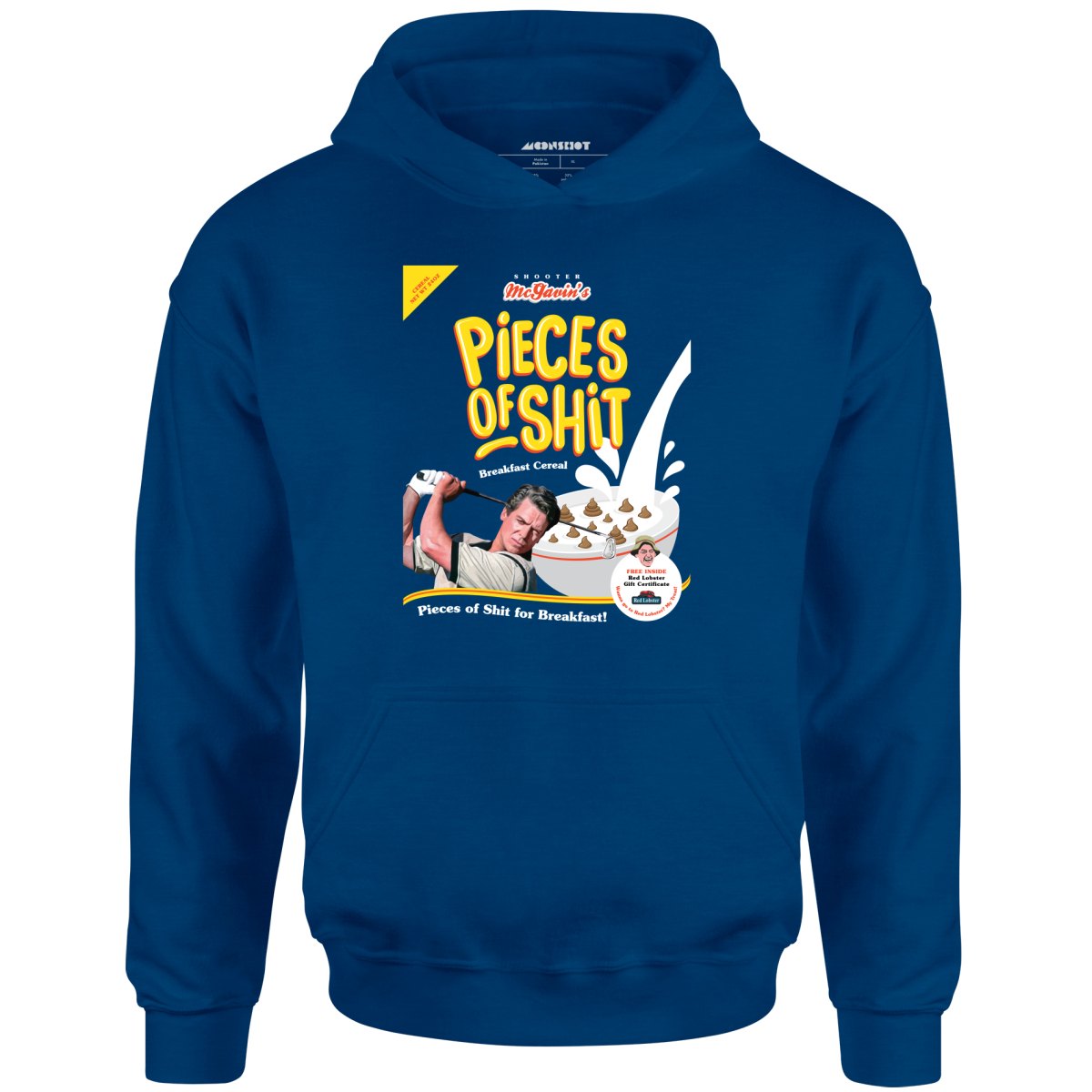 Shooter McGavin's Pieces of Shit Breakfast Cereal - Unisex Hoodie